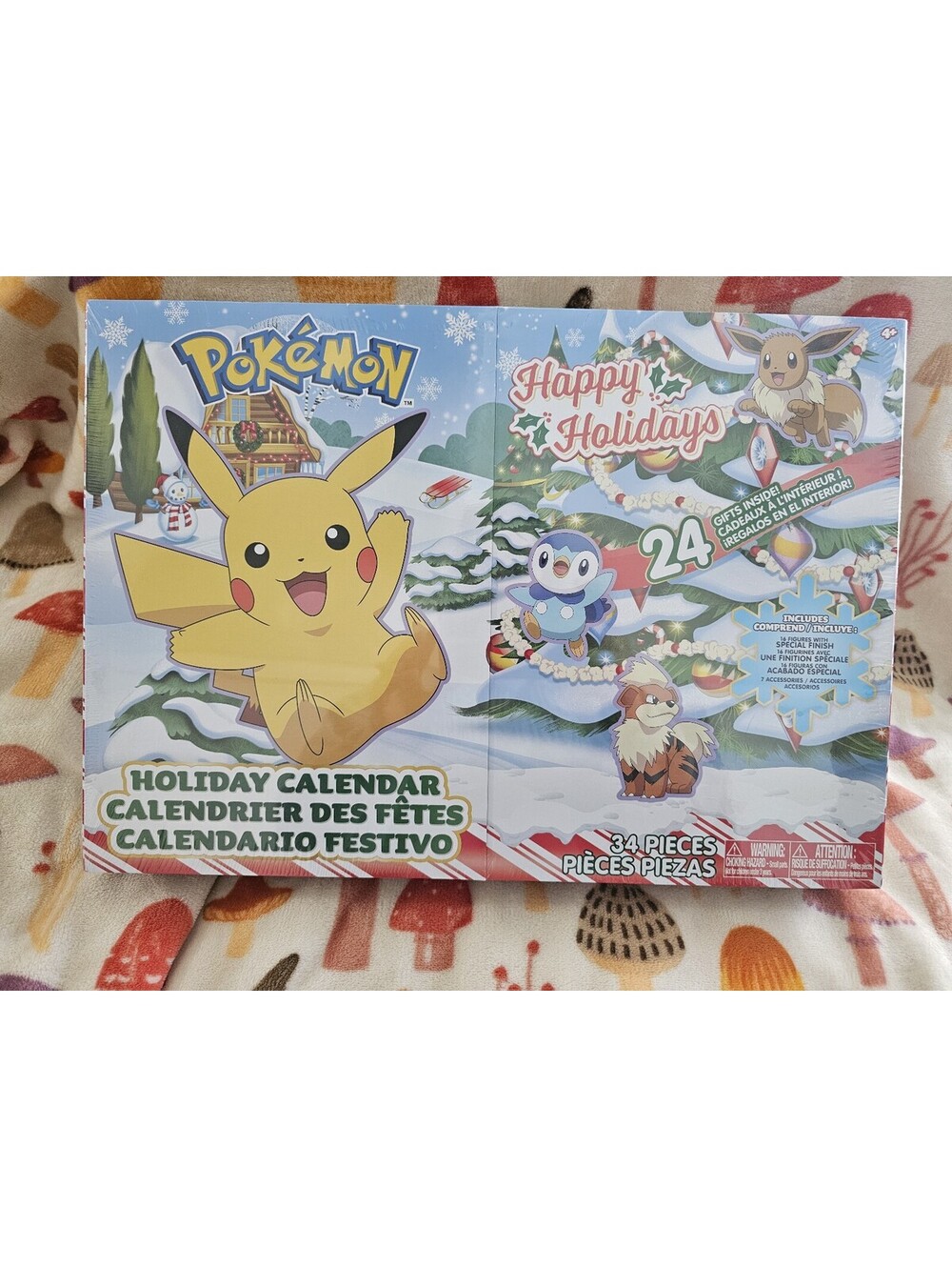 Pokémon Advent Calender New Sealed for Christmas 24 surprises